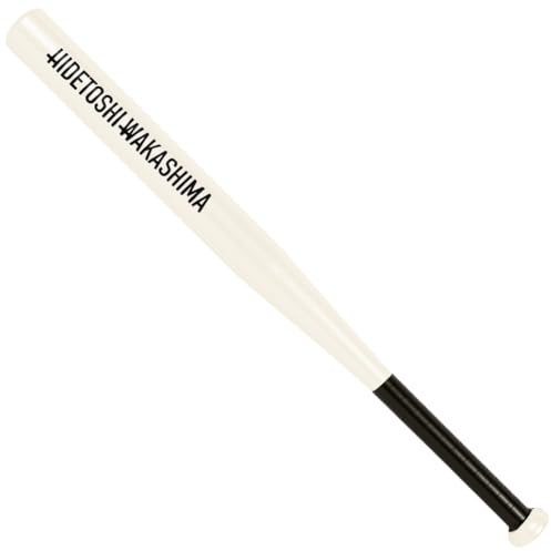 HIDETOSHI WAKASHIMA® Tokyo basebollträ av rostfritt stål, legerat stål. Lämplig för nybörjare, hobbyspelare och proffs, längd: 28 tum (0,71 m), vikt: 980 g, i många färger (beige)