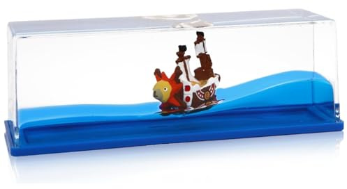 ZHjuju Unsinkable Boat in a Box, Cruise Ship Fluid Drift Bottle Unsinkable Boat Creative Acrylic Fluid Drift Bottle Cruise Ship One Piece Fluid Drift Bottle for Table and Car Decoration