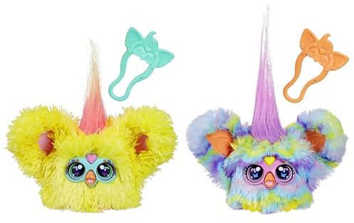 Furby Furblets 2 Pack of Spring Mini Friends Nug-Ette & Swee-Dee, Easter Egg & Chick Themed, Electronic Plush Toys, Multicolor, Back to School Gifts, Ages 6+ (Amazon Exclusive)