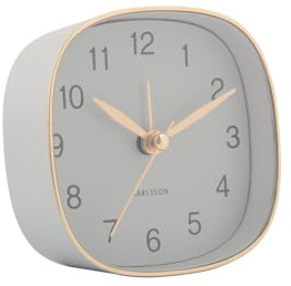 Karlsson [DL] Alarm Clock Travel Square Mouse Grey