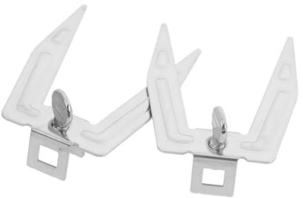 JECOMPRIS Tenedor Giratorio De Acero Inoxidable Para Pollo Accesorios Para Freidora De Aire Resistente Adecuado Para Asar Carne y Pescado Utensilios De Cocina