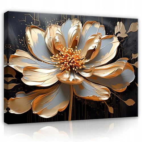 WallArena Leinwand Bilder 60x40 cm | Blumen, Leinwandbilder, Bild auf leinwand, Format: 60x40 cm (BxH) - einteilig auf Canvas Leinwand. Das Leinwand