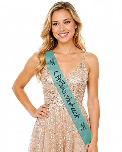 Schärpe Hochzeit, Satinband, Wunschdruck, Schriftfarbe, Geburtstag, Schärpe Junggesellenabschied, JGA Accessoires, Schärpe für Frauen, Hen Party, Schärpe für Damen, Abschlussball, Veranstaltung.