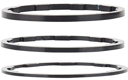 VGEBY1 Fahrrad Spacer, Sram Spacer 3 Teile/Satz 3 Größe Enthalten Fahrrad Schwungrad Nabe Spacer 1mm + 1,5mm + 2mm Radfahren Innenlager Achsscheibe Dichtung