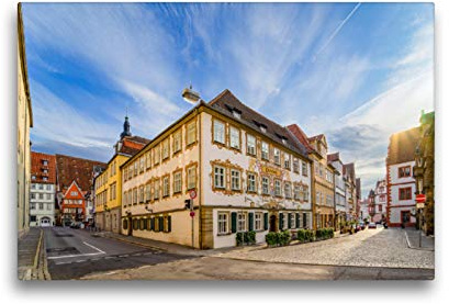 Premium Textil-Leinwand 45 x 30 cm Quer-Format Coburg Impressionen | Wandbild, HD-Bild auf Keilrahmen, Fertigbild auf hochwertigem Vlies, Leinwanddruck von Dirk Meutzner