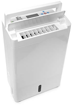Meaco Deshumidificador DD8L Zambezi 8L/día – Compacto, Silencioso y de Bajo Consumo, Ideal para Interiores, con Sistema Inteligente y Control Gráfico Avanzado