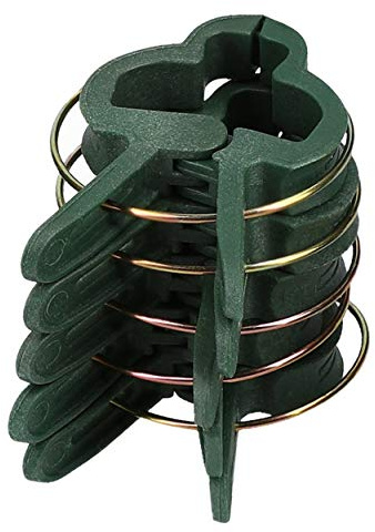 mumbi 80x Pflanzenclips Pflanzenklammern Pflanzenhalter Pflanzenbinder in klein