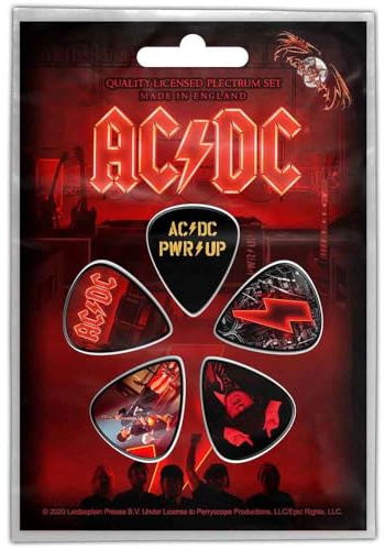 ACDC Pwr Up 5 plektrum pack (rz)