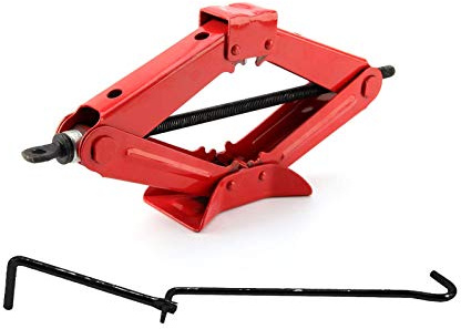 Samnuerly Gato de Tijera para Coche de 1 tonelada, Gato de elevación Resistente, Herramientas de reacondicionamiento para Coche, Furgoneta, Herramienta de Cambio de reparación de neumáticos de Coche