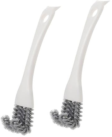 BZKSER Cepillo Barbacoa - 2 pcs Cepillo de Limpieza de Estufa Multifuncional, Cepillo de Limpieza para Huecos de Cocina, Fregadero, Esquina Muerta, Rejilla de Barbacoa, Cepillo pequeño de Limpieza
