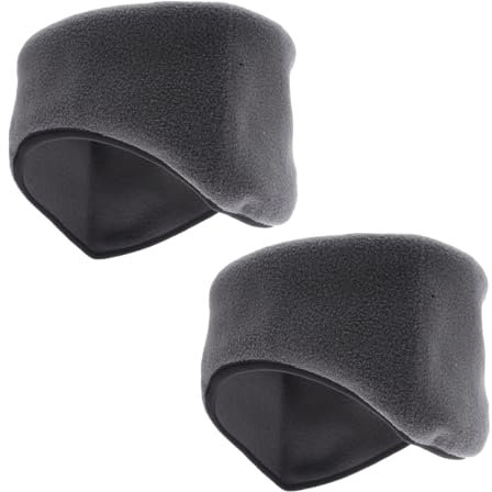 Ipetboom 2pezzi Fascia Paraorecchie Unisex Invernale Fascia Per Copriorecchie Elastica Per Esterni Adatta Yoga Ed Esercizi Fisici
