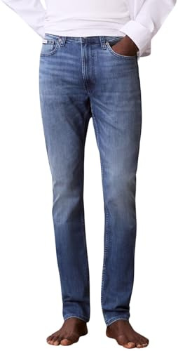 Calvin Klein Jean Skinny Embers LV04RE784G pour Homme, Bleu (Embers), 31W / 32L, Bleu (braises), 31W / 32L