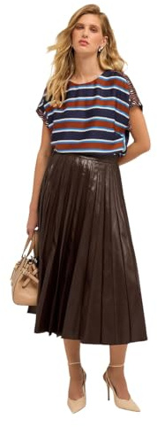 Motivi: Blusa Kimono Fantasia a Righe Blu. L Stagione Autunno Inverno 2025