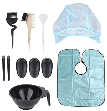 14 pezzi Kit colorare tintura per capelli brodpa per capelli fai - -te set per la colorazione dei capelli saloni