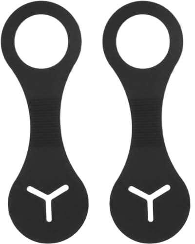 2er Set Silikon Kotbeutelhalter - Freihändiger Kotbeutelhalter für Hunde, Praktischer Hundekotbeutel Halter für Leine und Spaziergänge