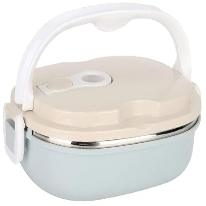Hbrjtds 900ml Insulated Lunch Box for Hot & Cold Food - Portable Stackable 304 Stainless Steel Adult Bento Container - Ideal for Office, Outdoor, Travel