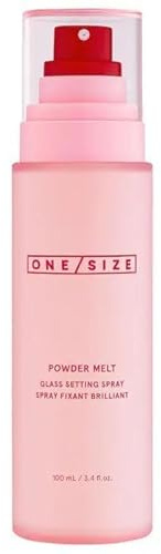 ONE/SIZE Powder Melt Setting Spray (100mL / 3.4 oz), Glass