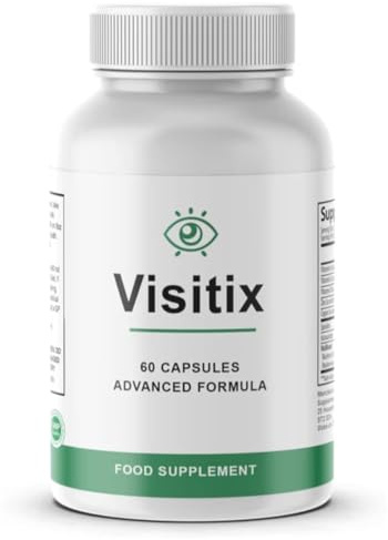 VisitiX Vision Support Supplement – Advanced Eye Health Formula with Lutein, Zeaxanthin & Vitamin A – Supports Normal Vision & Eye Health – 60 Capsules