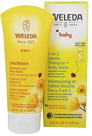 Weleda 150402 - Champú y Gel de Ducha Calendula 200 ml