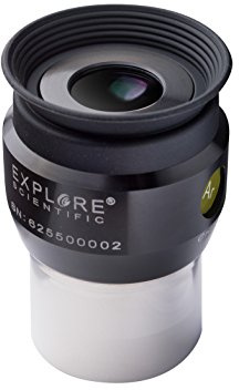 Explore Scientific Oculaire 62 ° - 5,5 mm AR (1,25) pour télescopes avec revêtement Multicouche EMD de qualité supérieure, étanche avec Remplissage de gaz de Protection Argon.