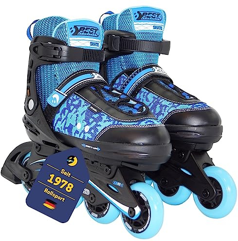 Bästa sport barn inline-skates inline-skridskor blå/svart, 35–40, 2307257