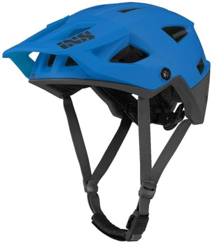 IXS Trigger Am Mountainbike-Helm, Blau (Fluo Blue), ML (58-62cm)