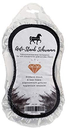 Animalon | Anti-Staubschwamm | Pferdepflege, Staubbürste Pferd | Staub entfernen Pferde |
