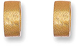 HEIDE HEINZENDORFF System Creolen Nora Örhängen, guldsatinerat, (LxHxB) 13 x 12 x 6 mm