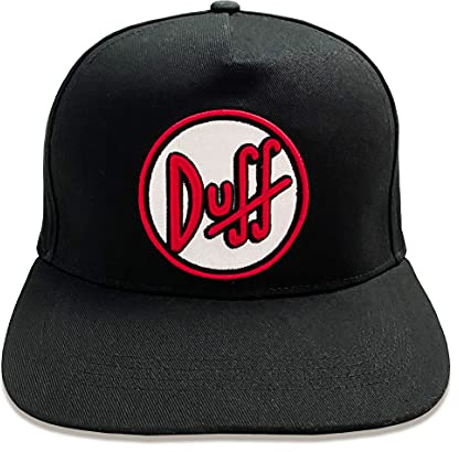 Die Simpsons Duff Unisex Cap schwarz Fan-Merch, Filme, TV-Serien