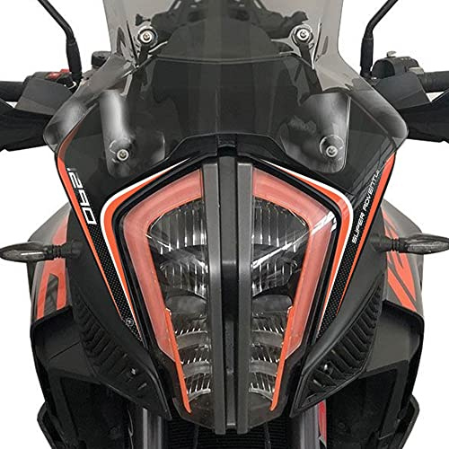 LABELBIKE 3D Motorrad Mundschutzaufkleber kompatibel mit KTM | 1290 Super Adventure S 2017-2020, Harzschutz, Kratzfestigkeit, Dekoration