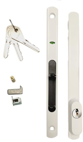Serratura a chiave per scorrevole Technal modello 3062 (bianco)