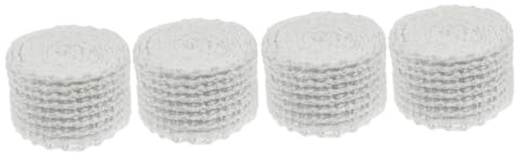 Amosfun 4 borsa a rete carne elastica rete di carne di ragnatela rete per arrosti rete per arrosto rete per bistecche budelli a rete per insaccati rete di manzo gomma da cancellare