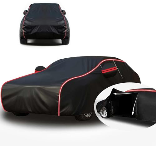 GHCPMQ Autoabdeckung Outdoor für Opel Zafira Tourer C Wagon 2011-2020,wasserdichte Atmungsaktive Autoabdeckung Sonne Staub Schutz Vollgarage Autoplane,A