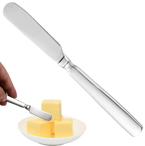 Buttermesser, Edelstahl Buttermesser, Dessertmesser Edelstahlr, Käsespachtel Set Sandwich Condiment Marmeladenspachtel Für Butter, Käse, Marmelade, Sahne