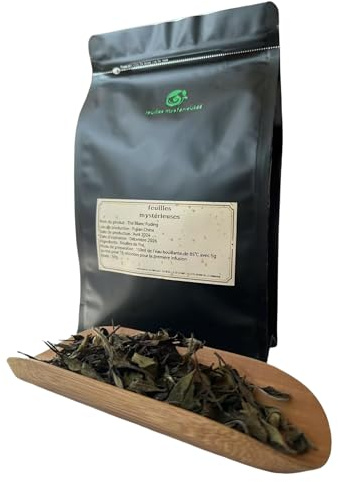 Thé Blanc Chinois de Fuding, white tea, Feuille de thé blanc en vrac