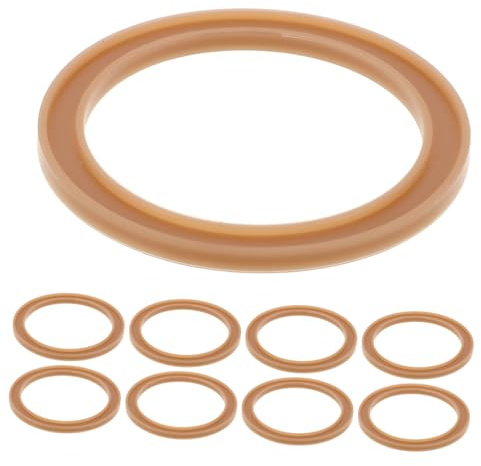 FELTECHELECTR 10stücke Teiliges Silikon-dichtungsring Flaschen Und Becherdeckel Wasserfest Und Isolierend Für Kindertrinkbecher Und Thermobehälter Braune Gummis Für Optimalen Schutz