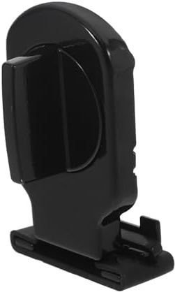 EXCEART Verrou de Fenêtre Coulissante Bloqueur de Porte sans Perçage Réglable, Verrou de Sécurité en Plastique Noir, Limiteur pour Porte et Fenêtre, Kit de Fixation Précis pour Maison