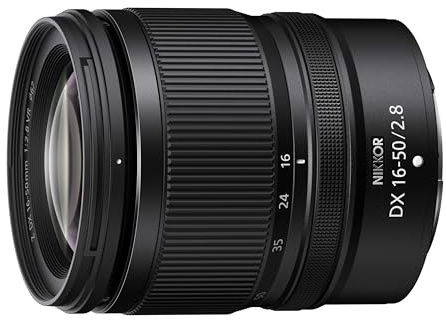 Nikon Nikkor Z DX 16-50mm f/2.8 VR (lichtstarkes Objektiv für Foto und Video, tolles Bokeh, 330 Gramm leicht, Bildstabilisator)