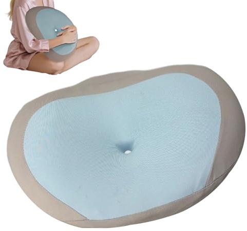 Demsyeq Oreiller cervical pour le cou – Oreiller de sommeil pour dormeur latéral – Coussin orthopédique pour adultes, conducteurs, dormeurs sur le ventre, repos quotidien, voyage, sieste, lecture au