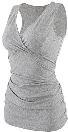 ZUMIY Camiseta Premamá, Mujer Top de Maternidad y de Lactancia