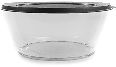 Tupperware Clear Collection 6,0 L schwarz Schale Tafelperle Classic Royal 35811