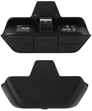 Sharainn Stereo-Headset-Adapter, staubdichter Stereo-Sound-Kopfhörer-Konverter mit Spielsteuerung und Stereo-Sound-Synchronisation für One