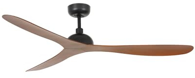 FARO BARCELONA Gotland 33447 Deckenventilator, Schwarz/Holz