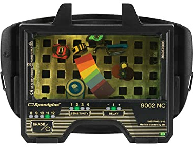 3M Speedglas 9002NC Klar Automatischer Verdunkelungsfilter für 3M Speedglas 9000/9002 Schweißhelm