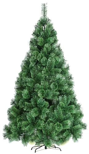sxysdkjco Künstlicher Weihnachtsbaum Sale Clearance, Faux Christmas Tree 4Ft/5Ft/6Ft/7Ft/8Ft mit realistischem Aussehen LIOYUHGTFY 221019(Color:Green,Size:8ft/240cm)