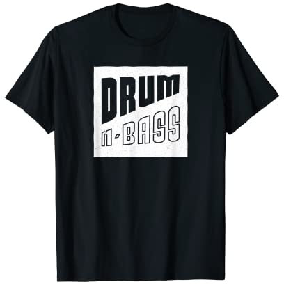 Drum n Bass Musikkunst DnB Dschungel für Raver, DJ, EDM Festival T-Shirt