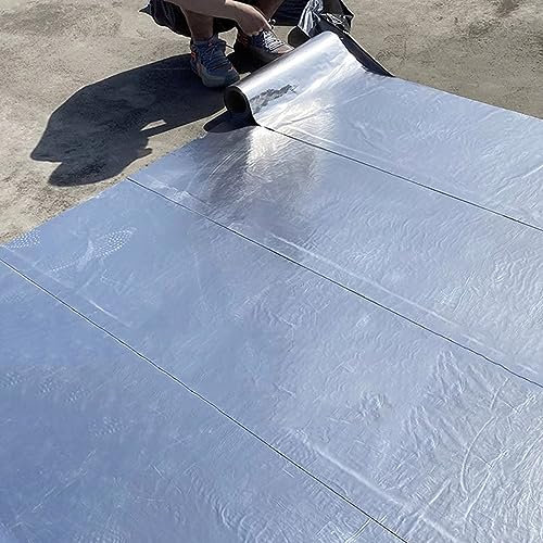 Asphalt Reparaturband,Selbstklebendes Alu-Klebeband,Wasserdichtes- und hitzebeständiges Band,Wand-Riss-Reparatur-Band,Dachdeckerband,zum Versiegeln,Reparieren und Isolieren (0.5x3m)