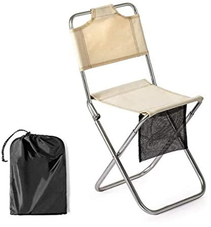 Camping-Stühle Campingstuhl Faltstuhl Klappbarer Campingstuhl Outdoor Angelstuhl Picknick BBQ Sitz Ultraleichter Campinghocker Aus Aluminiumlegierung Mit Aufbewahrungstasche Klappstuhl Outdoorstuhl (