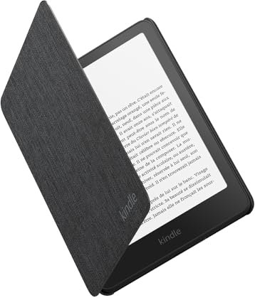 Hülle für Amazon Kindle Paperwhite und Amazon Kindle Colorsoft – Leichte und wasserfeste faltbare Schutzhülle – Stoff