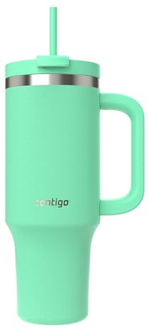 Contigo Streeterville Gobelet isotherme en acier inoxydable de 1200 ml, anti-fuite, froid pendant 29 heures, récif